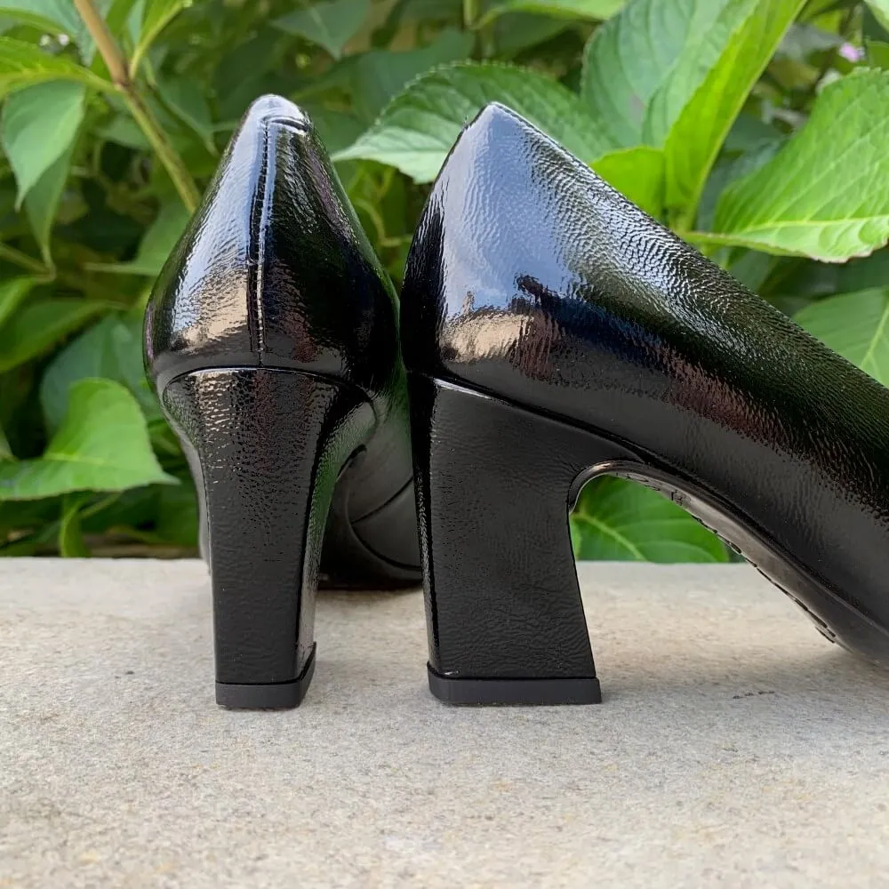 UNISA KRAMP-BLACK PATENT