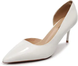 VenusCelia Women's D‘Osay Dress Pump Stiletto Heel Shoes