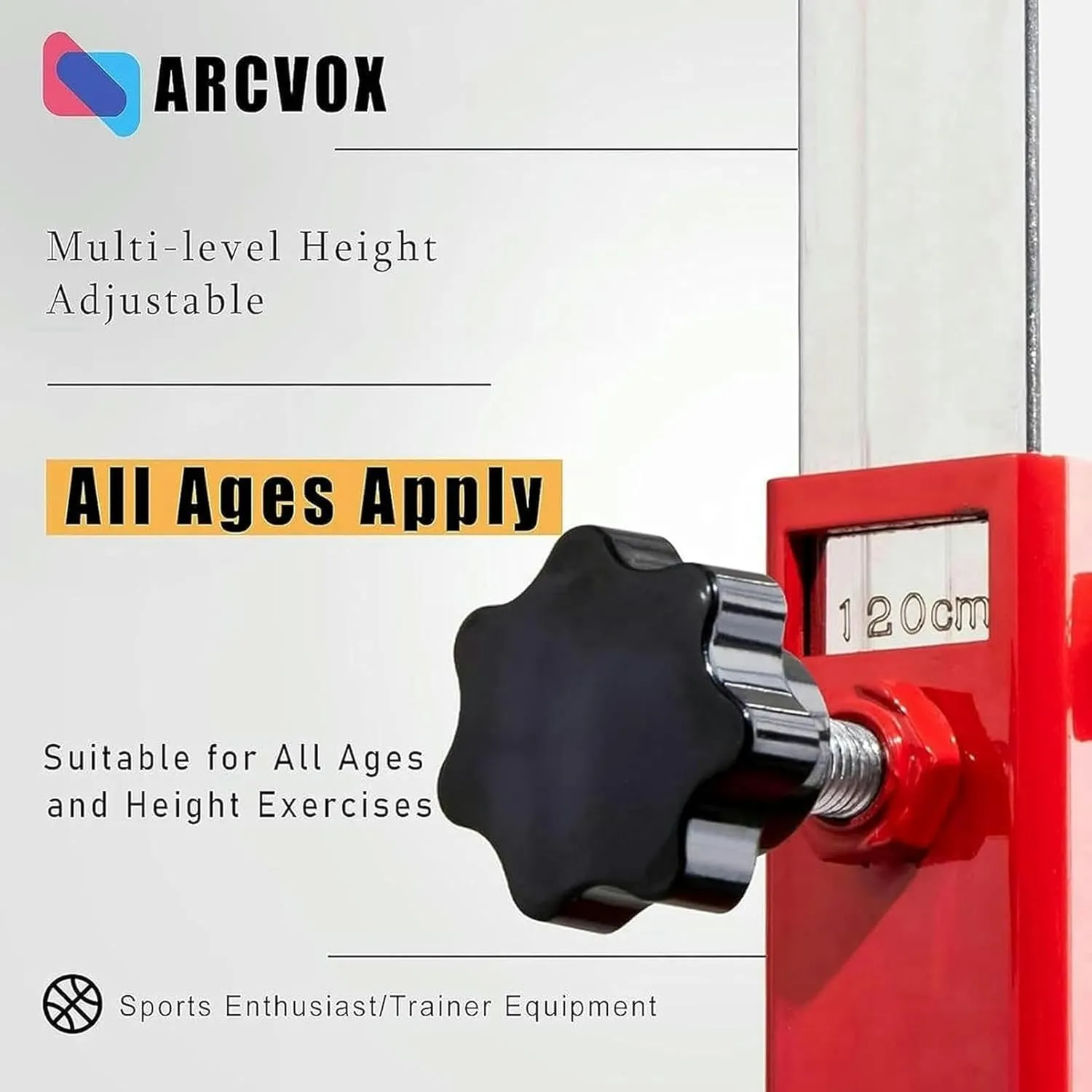 Vertical Jump Trainer for Athletes Jump Height Ability Tester Basketball Jumping Training Aid Range of 5.6-11.8ft / 5.6-10.5ft / 4.6-9.2ft (Colorful Abs 5.6)