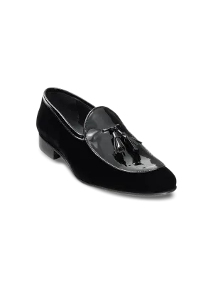 Vincent Tassel Loafer - Black