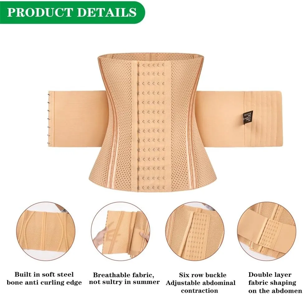 Waist Cincher Belly Tummy Control Shapewear Women Wrap Corset Belt Waist Trainer Shaper For Women
