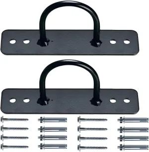 Wall/Ceiling Mount Anchor Bracket for Suspension Straps, Gymnastic Rings,Olympic Rings,Yoga Swing & Hammock,Battle Ropes,Body Weight Strength Training Systems&Boxing Equipment