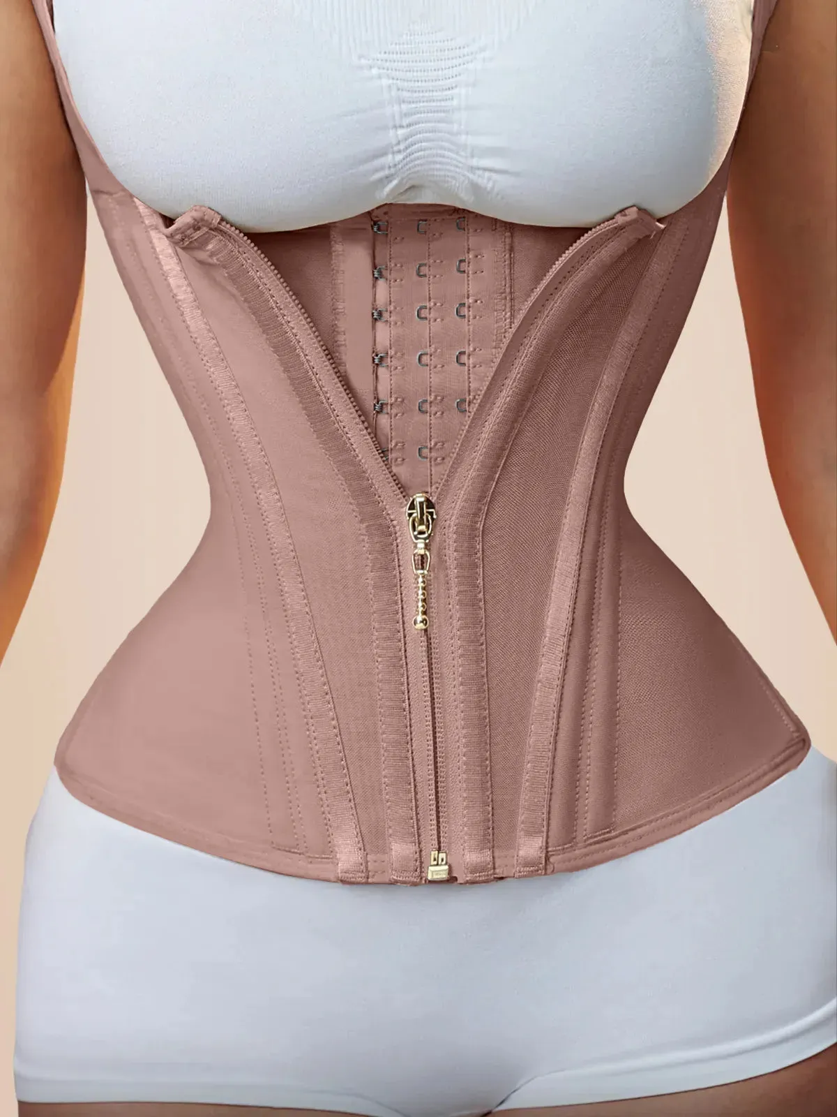 Women Fashion Waist Tummy Trainer Strap Steel Boned