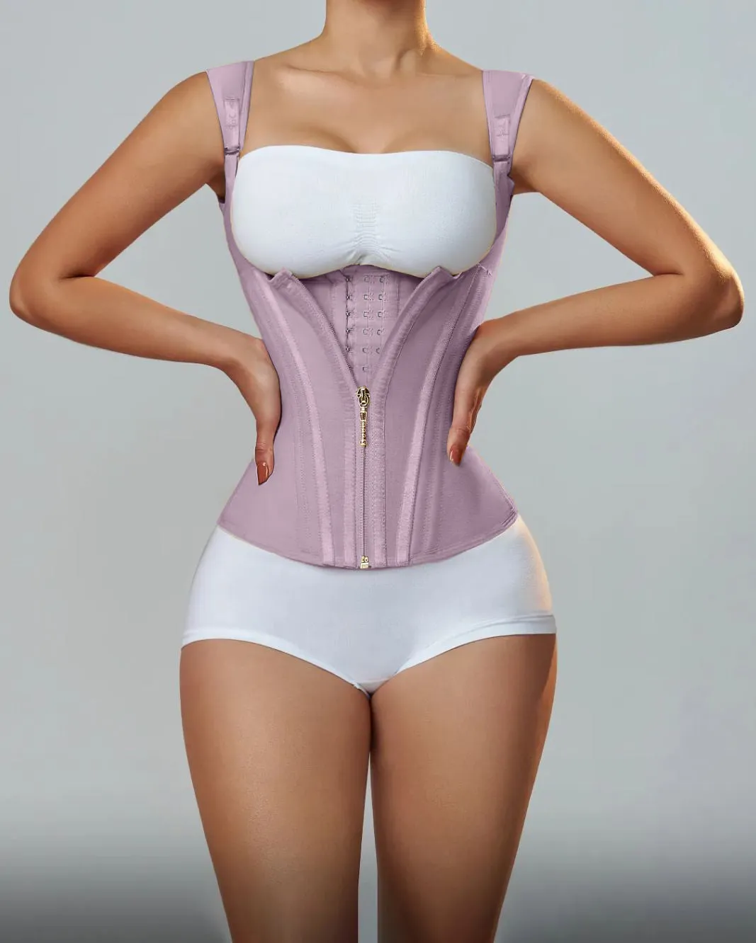 Women Fashion Waist Tummy Trainer Strap Steel Boned
