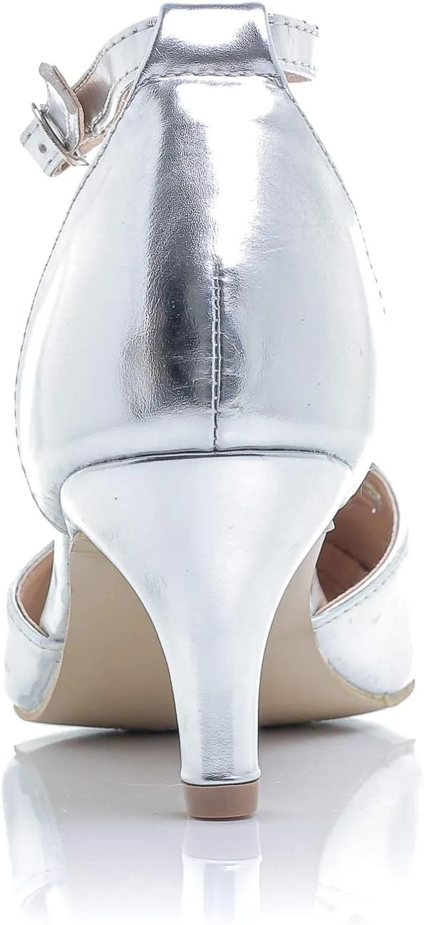 Women's Jamie-01 Vintage Round Toe T-Strap Mary Jane Costume Dress High Heel Swing Shoe with Sexy 3" Heel for Every Flapper