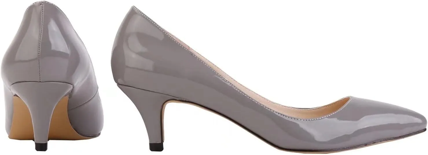 Women's Stiletto High Heel Pumps Classic Party Wedding Pointed Toe Pump Shoes