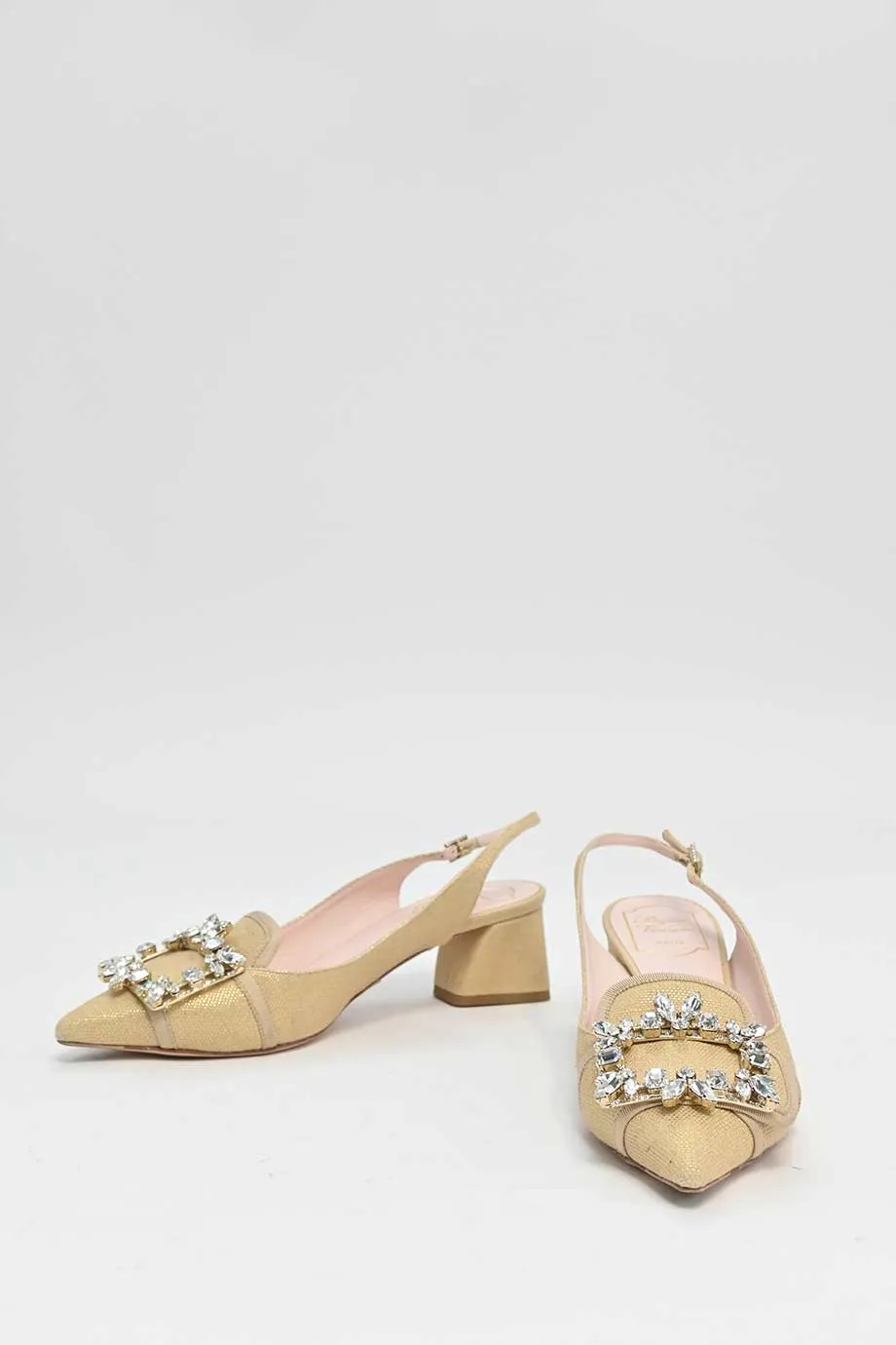 [WS6769] Roger Vivier | Mid Heel Pump