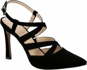 XAPPEAL Maren - Women's Strappy Closed Toe Pointed Pump with Ankle Strap