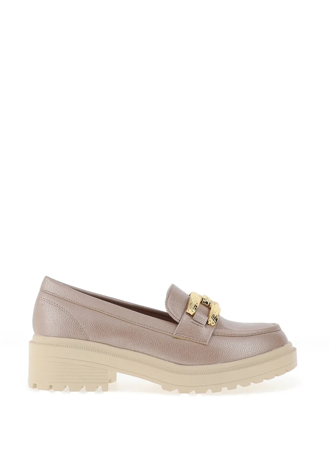 Zanni & Co. Chilin Kone Pearlescent Loafer, Blush