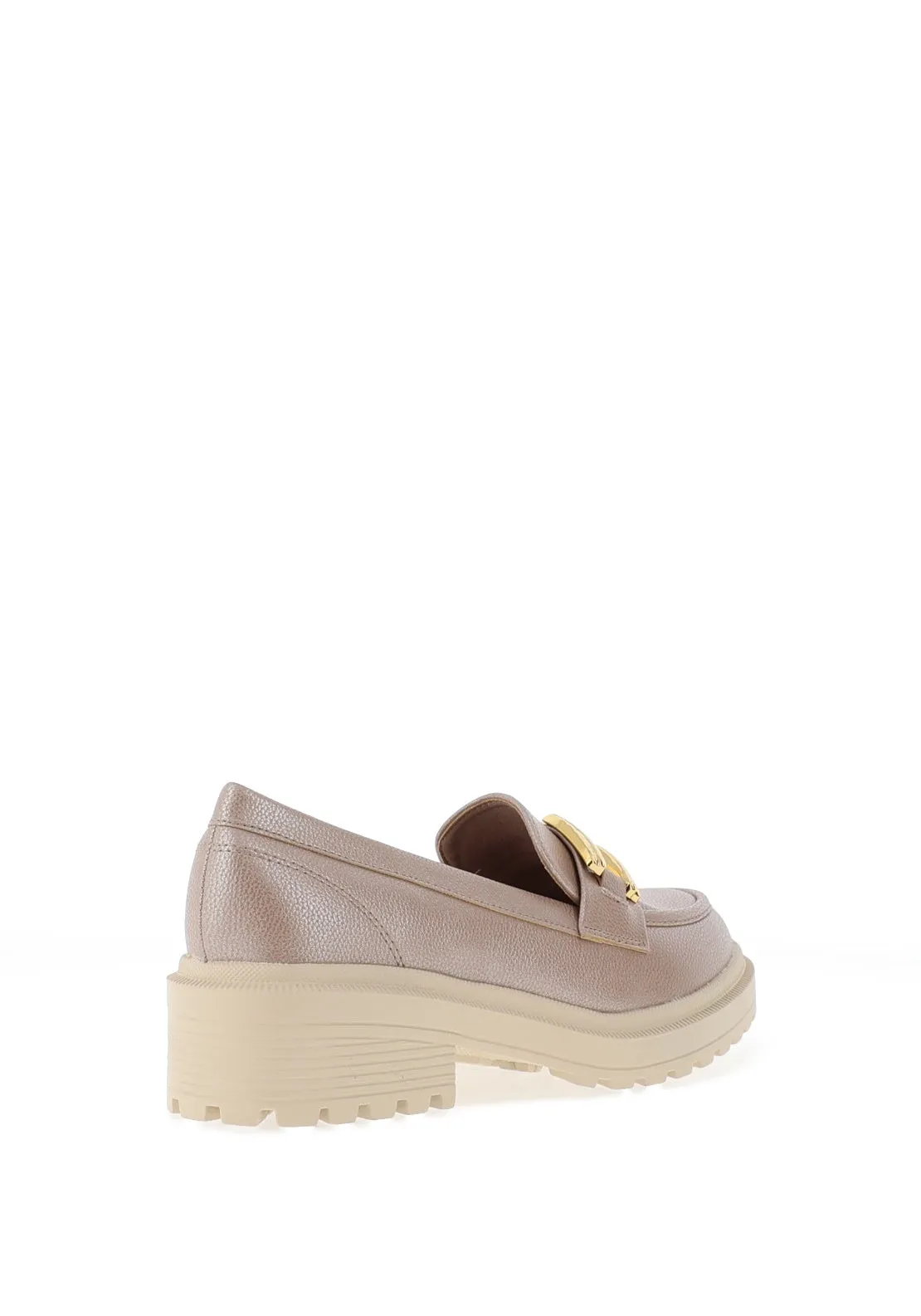 Zanni & Co. Chilin Kone Pearlescent Loafer, Blush